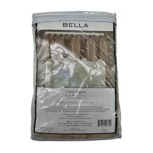 Bella Lined Valance one piece